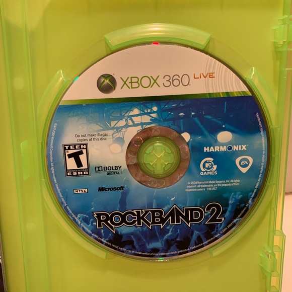 XBOX 360 ROCK BAND 2 GAME. - Picture 3 of 7